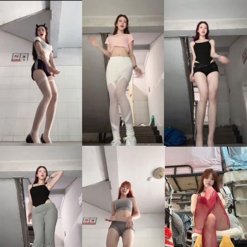 抖音 炸炸姐 百万粉丝主播瑜伽裤骚舞福利合集 54v-1.58G