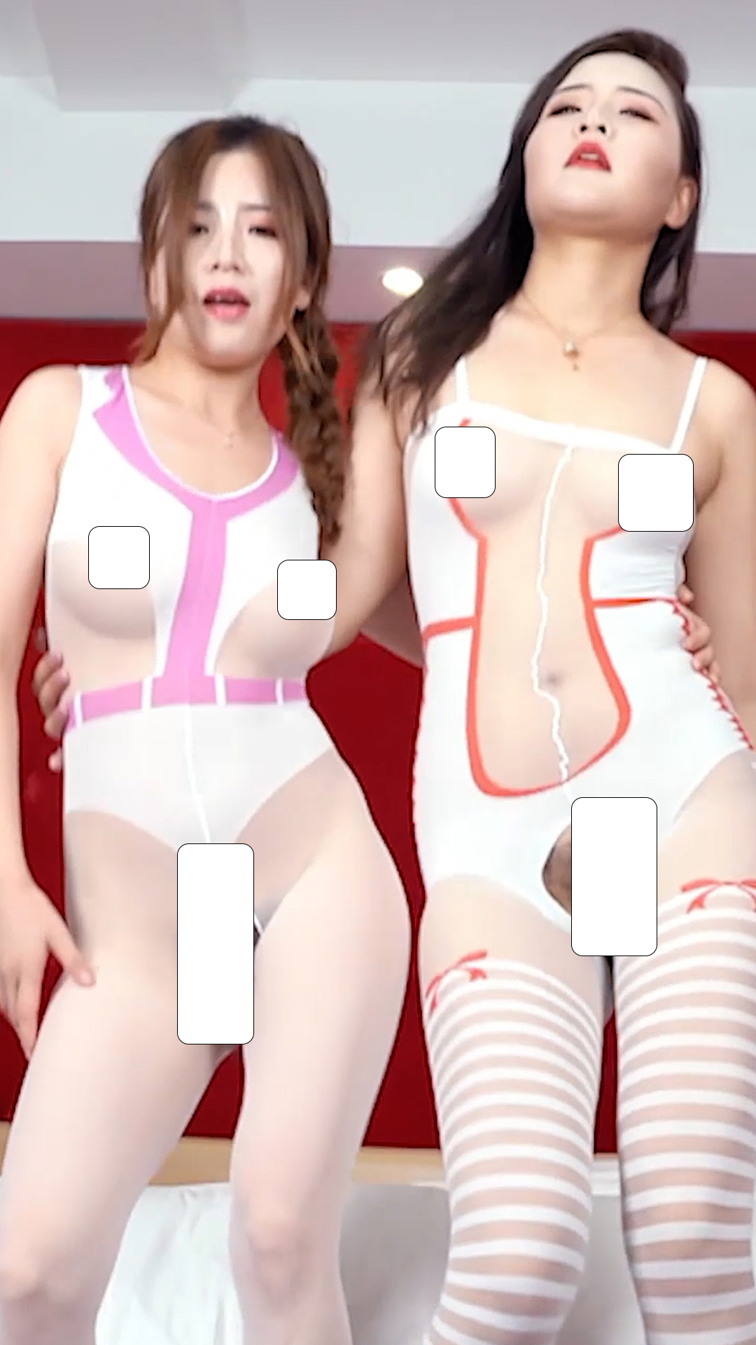 新维拉ROCKMAN 贝贝/奶妹双人舞4K流出版19V